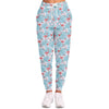Flamingo Blue Floral Joggers