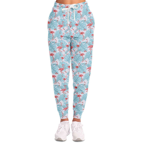 Flamingo Blue Floral Joggers