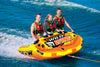 WOW Sports Wild Wing 3 Person Towable Water Tube For Pool and Lake (18-1130)