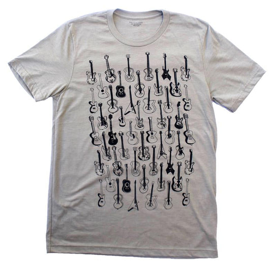 Guitars Pattern Heather Stone
