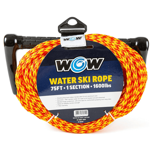 WOW Watersports 75ft Watersports Tow Rope with Floating Handle Jupiter Gear