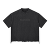 Claw Through Snow Wash Distressed T-Shirt