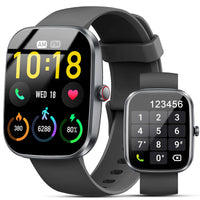 Kuizil Smart Watch 1.91" HD Smartwatch for Men Women (Answer/Make Call) Fitness Tracker with 100+ Sport Modes IP68 Waterproof Heart Rate/Sleep Monitor Pedometer Activity Tracker for Android iOS