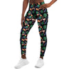 Flamingo Exotic Floral Leggings