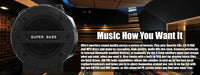 MP3/CD Bass Reflex Boombox & PA System with Bluetooth® Jupiter Gear