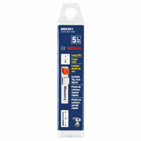 BOSCH BM5201 5 pc. 1/8 In. X 2 In. X 3 In. Fast Spiral Rotary Masonry Drill Bits