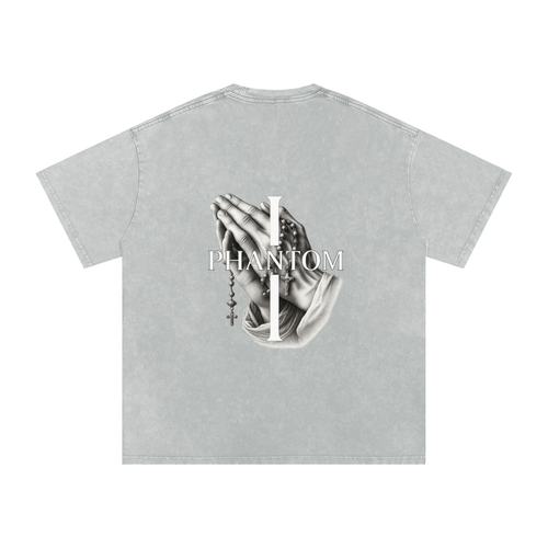 Blessed Snow Washed Cotton T