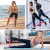 XGear Fitness Loop Resistance Band Set of 5 for Women with Carry Bag