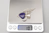 VTG Southwestern Desert Rose Trading Lapis Lazuli Sterling Silver Necklace
