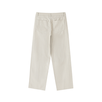 Essential Straight-Leg Cotton Pants