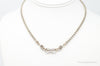 Designer Michael Dawkins 14K Gold Granulated Sterling Silver Necklace