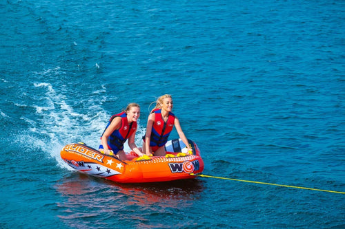 WOW Sports Glider 2 Person 2P Towable with Flex Seating (22-WTO-3966) Jupiter Gear