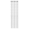 BOSCH BM5201 5 pc. 1/8 In. X 2 In. X 3 In. Fast Spiral Rotary Masonry Drill Bits
