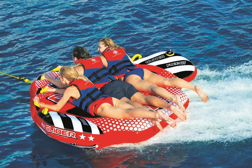 WOW Sports Glider 3 Person 3P Towable with Flex Seating (22-WTO-3967) Jupiter Gear