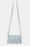 Fame Woven Crossbody Bag with Adjustable Strap