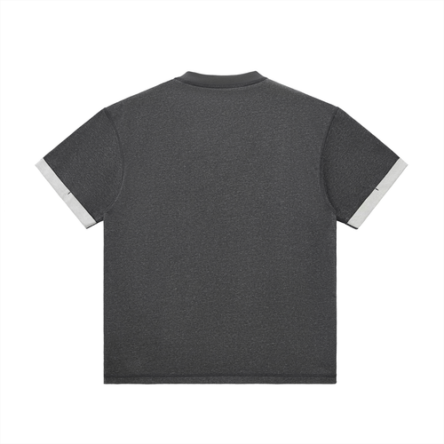 Signature Contrast Cuff T-Shirt