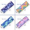 JupiterGear Tie Dye Yoga Mat Towel with Slip-Resistant Grip Dots