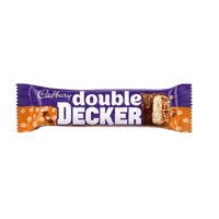 Cadbury Double Decker Duo – Chocolate Bar with Crispy Cereals & Nougat 70g (UK)