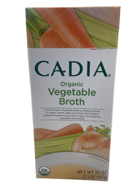 Vegetable Broth, Organic, Cadia