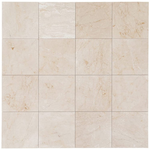 Calista Cream Medium Beige Marble Floor and Wall Tile - Livfloors Collection