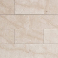 Calista Cream Medium Beige Marble Floor and Wall Tile - Livfloors Collection
