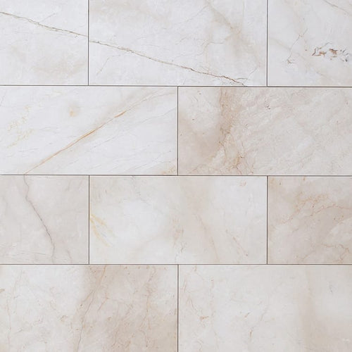 Calista Cream Light Beige Marble Floor and Wall Tile - Livfloors Collection