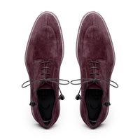 26-220-BDX CAMPO Sueded Goatskin Lace Up, Bordeaux