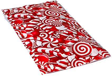 Candy Cane Christmas Poly Mailers Size 10x13 Shipping Bags