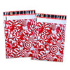 Candy Cane Christmas Poly Mailers Size 6x9 Shipping Bags