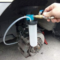 Car Brake System Fluid Bleeder Kit Hydraulic Clutch Oil Exchange One Man Tool