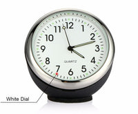 Car Clock Ornament Auto Watch  Mini Clock Car Dashboard Clocks Luminous Car Clock Pocket Stick-On Clock Cars Air Vent Clip Quartz Clocks Vehicle Dashboard Decoration Automobiles Interior Dashboard Time Display Digital Pointer Clock In Car Accessories