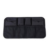 Car Trunk Organizer Adjustable Backseat Storage Bag Net High Capacity Multi-use Oxford Automobile Adjustable Strap Durable Seat Back Organizers Universal Back Seat Trunk Organizer Hanging Car Organizer Trunk Foldable Cargo Storage Backseat Trunk Organizer