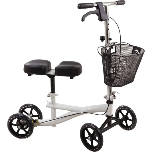 ROSCOE KSW Knee Scooter Walker - White