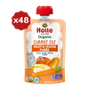 Holle Organic Carrot Cat - Fruit & Veggie Purée Pouches