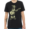 Cat Guitar T Shirt Mens Rock Music Vintage Graphic Tee