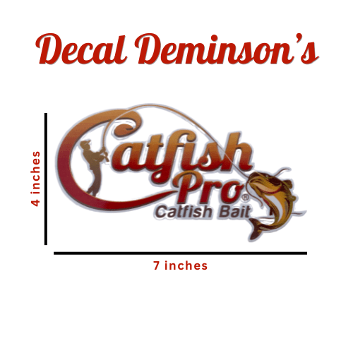 Catfish Pro Catfish Pro Logo Car/Boat Decal