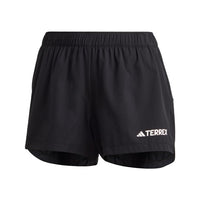 adidas Womens Terrex Multi Trail Running Shorts Black X-Large/3" Inseam