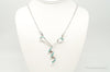 VTG Handmade Native American Zuni RDB Turquoise Sterling Silver Necklace