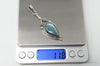 Large Designer Supreme Jewelers Labradorite Sterling Silver Pendant