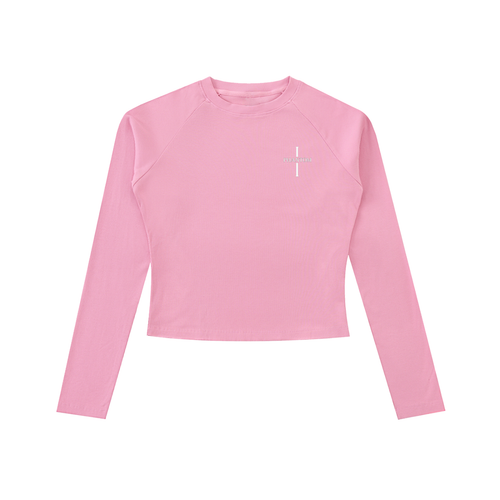 Phantom Cross Washed Long Sleeve Slim T-Shirt