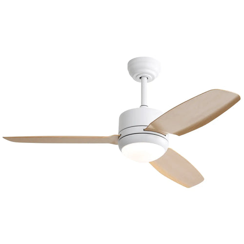 Ceiling Fans with Light with Reversible DC Motor and Adjustable Speed
