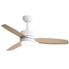 Ceiling Fans with Light with Reversible DC Motor and Adjustable Speed