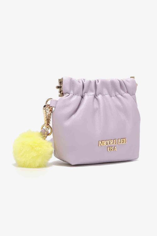 Nicole Lee USA Faux Leather Pouch