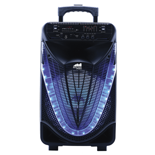 Portable 12 inch Bluetooth Party Speaker with Disco Light Jupiter Gear