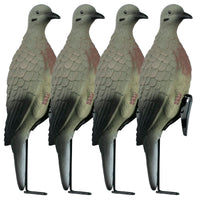 Lucky Duck Clip on Dove Decoys with Stake 4 Count