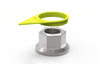 High Heat Loose Wheel Nut Indicator, 33mm, ORANGE | QTY 100