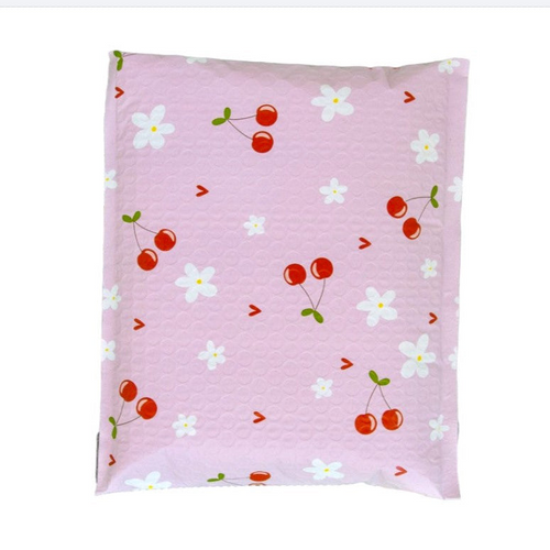 Cherry Pink Bubble Mailers Size 8.5x12 Padded Shipping Bags