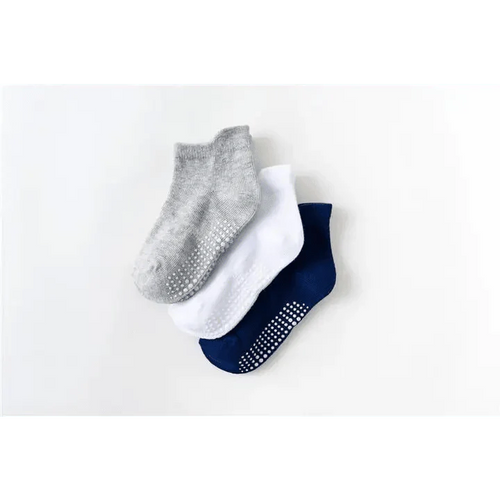 Children Cotton  6 Pairs/Set Anti-slip Socks For Boys Girl Rubber Kid Floor Sock With Grips For 0 To 6 Years Kids