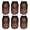 Children Cotton  6 Pairs/Set Anti-slip Socks For Boys Girl Rubber Kid Floor Sock With Grips For 0 To 6 Years Kids