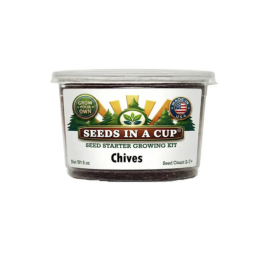 Chives Grow Kit | Grow Fresh Chives from Seed | Seeds In A Cup®